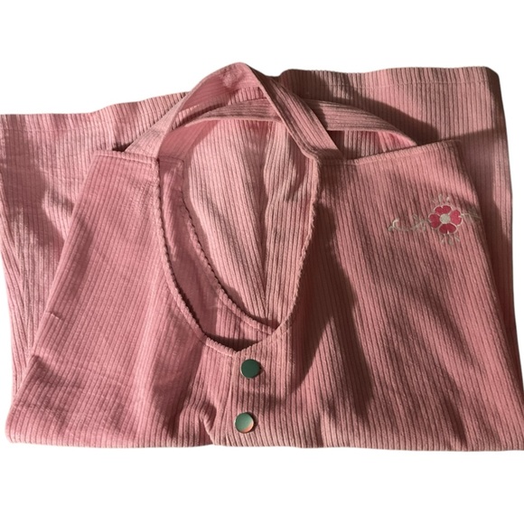 Sugar Thrillz Pink Corduroy Overall Dress - Picture 7 of 10